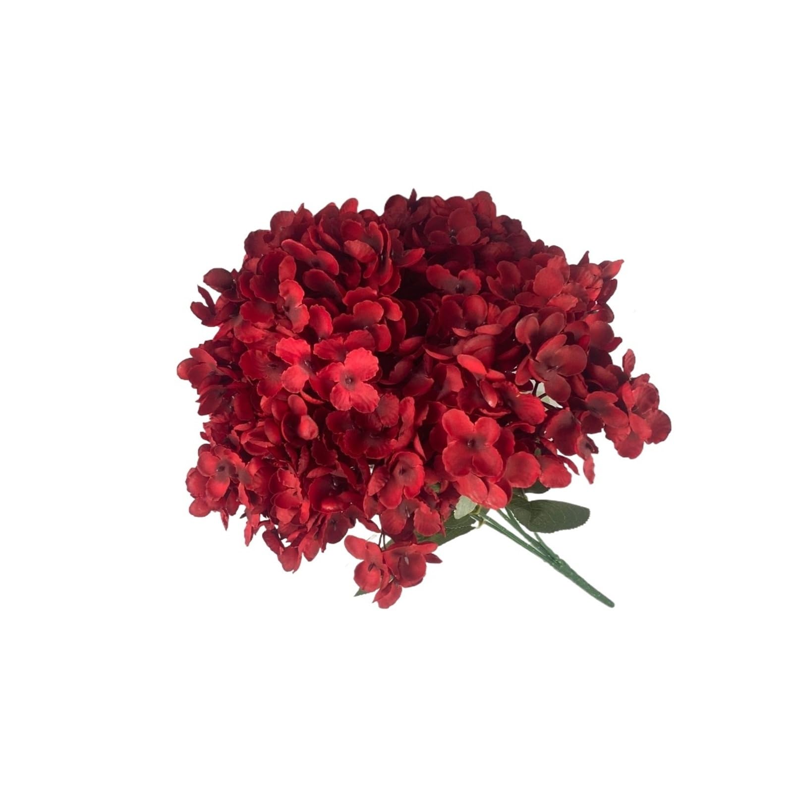 HamPaesk 1PC Artificial Flowers Bouquet Fake Home Party Wedding Decoration(Red)