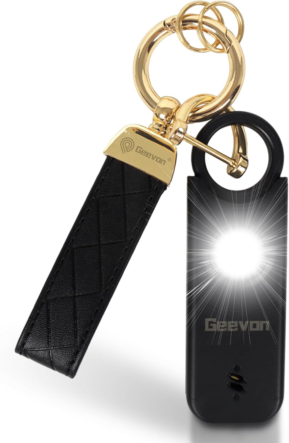 Geevon Rechargeable Personal Safety Alarm for Women, 130DB