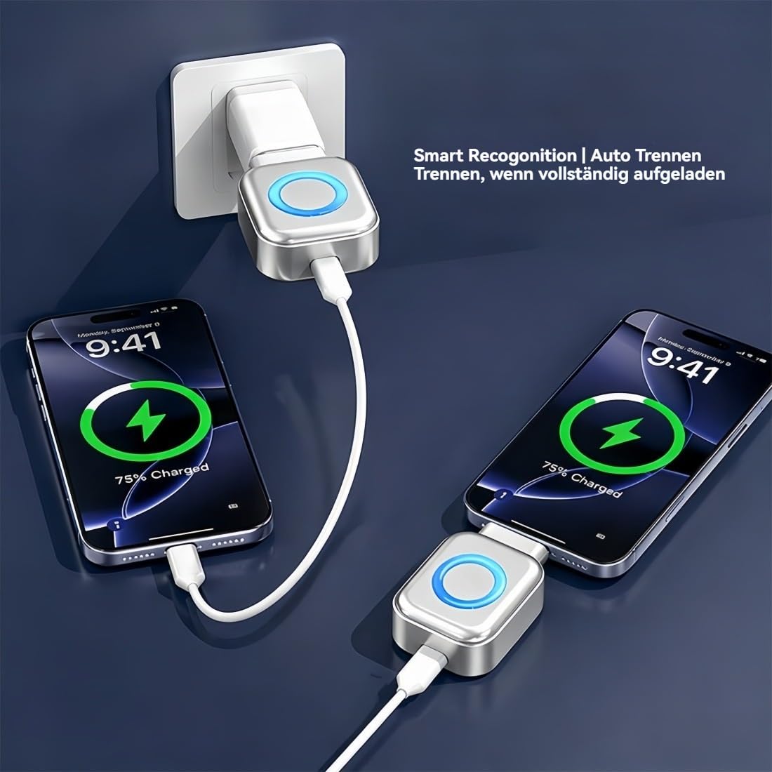 Caricabatterie Rapido Intelligente Da 140 W Con Spegnimento Automatico, Adattatore Di Ricarica Rapida Con Spegnimento Automatico, Goditi La Libertà Della Ricarica Super Veloce(D)