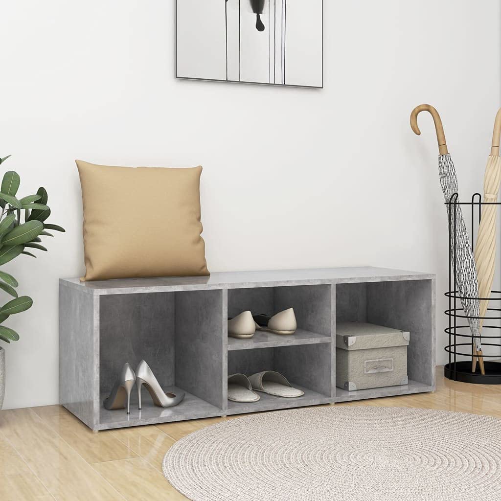 Panca scarpiera con 4 scomparti, seduta per scarpe, organizer per scarpe, design elegante e ventilato per casa, stoccaggio pratico e ordinato