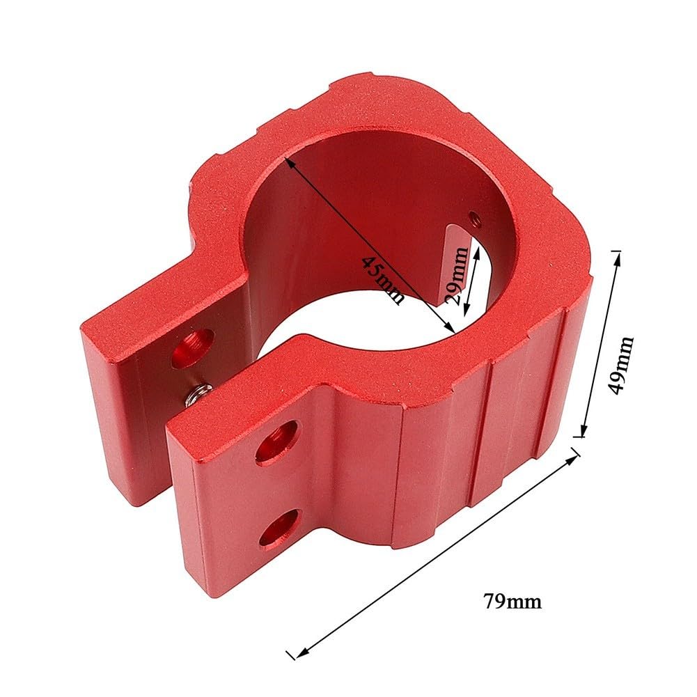 Collier de serrage robuste en alliage d'aluminium pour scooters Dualtron 8X, 11X et Thunder, tige de verrouillage pliable pour réduire les oscillations et prolonger la durée de vie des boulons