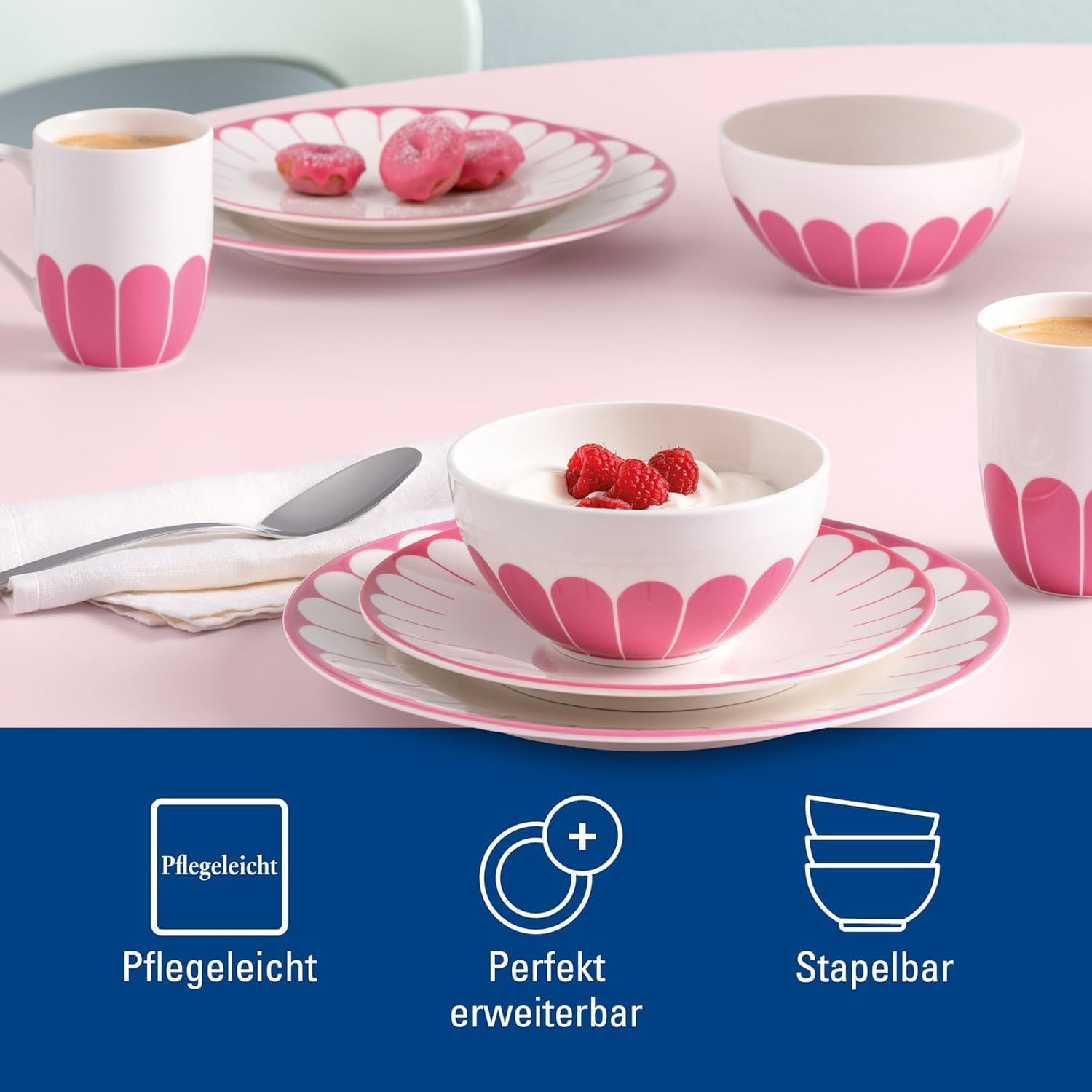 Amazon.com | Villeroy & Boch Fleur Cassis Collection Dinner Plate