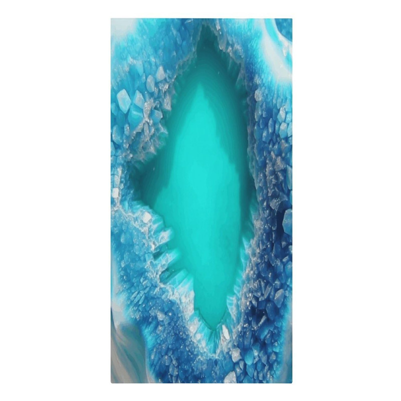 FekiLoot Bright Aqua Blue Turquoise Towels Soft Oversized Beach Towels Absorbent Sand Free Bath Towel Travel Compact Swim Towels Lightweight Quick Dry Pool Towel Large Beach Blanket 30" X 61"