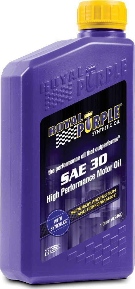 Royal Purple 12030 Heavy Duty SAE 30 High Performance Synthetic Motor Oil -12 Quart
