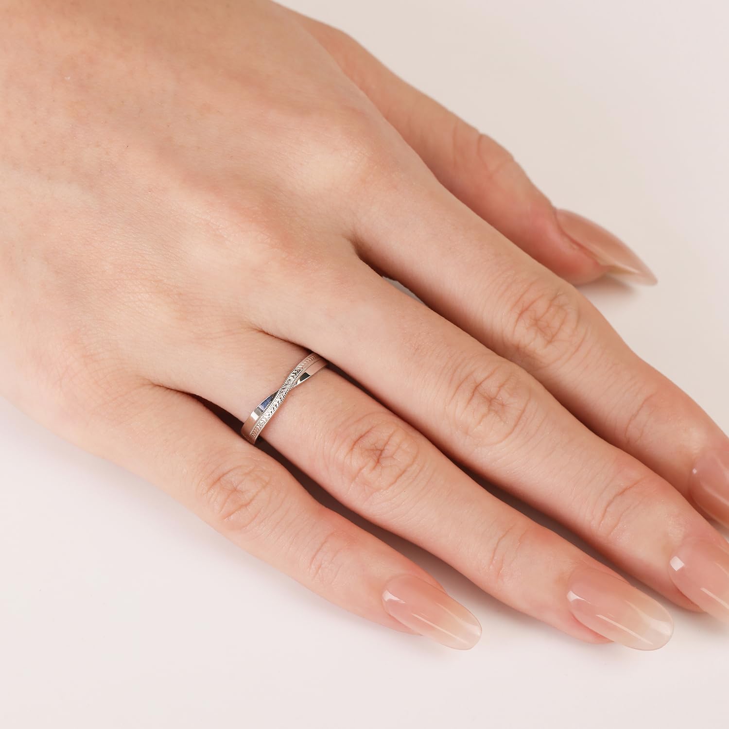 Meissa Alianzas de Plata para Pareja Anillos Ajustables Plata de Ley 925 Mujer 2,8mm & Hombre 4mm Joyería Nupcial Regalo para Compromiso, Boda, San Valentín o Aniversario (Juego de dos anillos)
