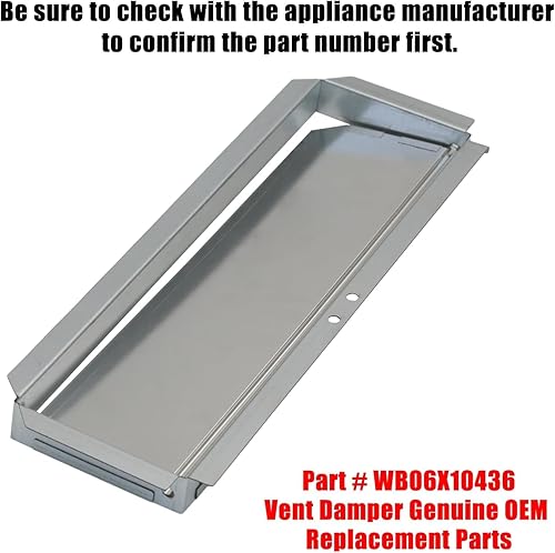 Miniatura 4 de WB06X10436 Conjunto de amortiguador de campana de microondas duradero