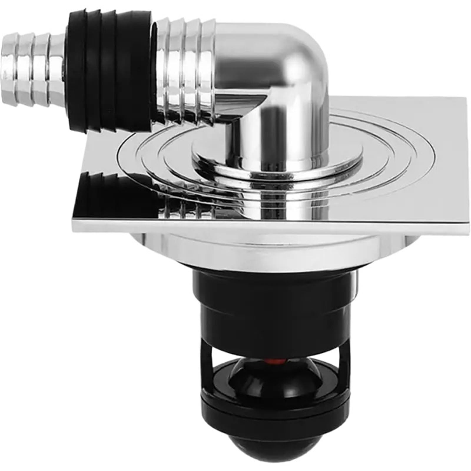 Machine à Laver Interface d'égout Siphon de Sol Joint en T Déodorant Tuyau d'évacuation Coude d'égout des Toilettes Couvercle de Groupe d'évacuation Lavabo de Salle de Bain(Y Type)