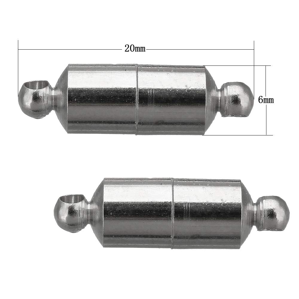 M383, magnetische sluiting, zilver, 15 mm, metalen sieraden, sluitingen, koppeling, kettingsluiting, magneetsluitingen voor sieraden, accessoires, ketting, armband, DHZ, 3 stuks M383, magnetische sluiting, zilver, 15 mm, metalen sieraden, sluitingen, koppeling, kettingsluiting, magneetsluitingen voor sieraden, accessoires, ketting, armband, DHZ, 3 stuks
