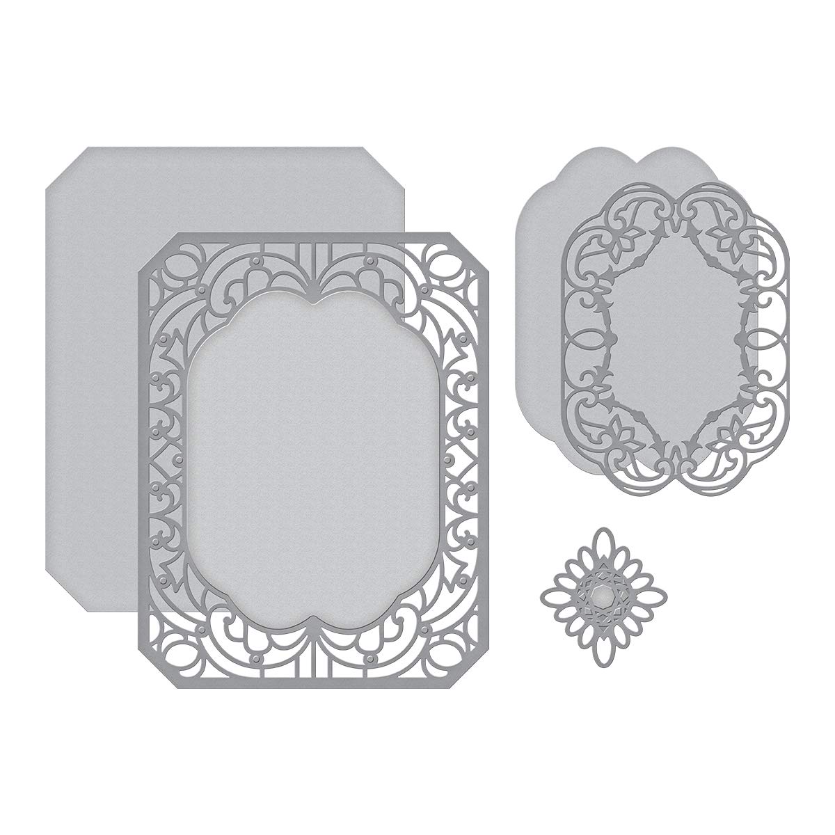 Spellbinders Nestabilities Decorative Elements Dies-Fleur De Lis Squares (並行輸入品) Amazon.co.jp: Spellbinders Nestabilities Decorative Elements