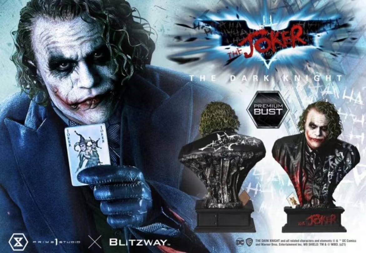 ブリッツウェイ　プライム1スタジオ　プレミアムバスト　ジョーカー　1/3 Premium Bust The Dark Knight (Film) The Joker Limited