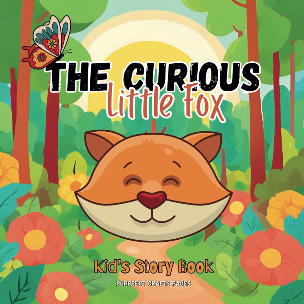 The Curious Little Fox: A fun story about the curious fox who met friends on his journey.