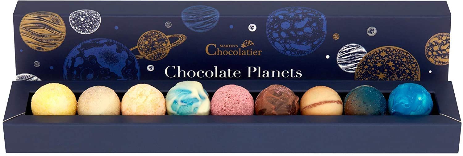 Martin's Chocolatier Chocolate Planets | Chocolate Truffle Gift | Belgian Chocolates | British Chocolatier