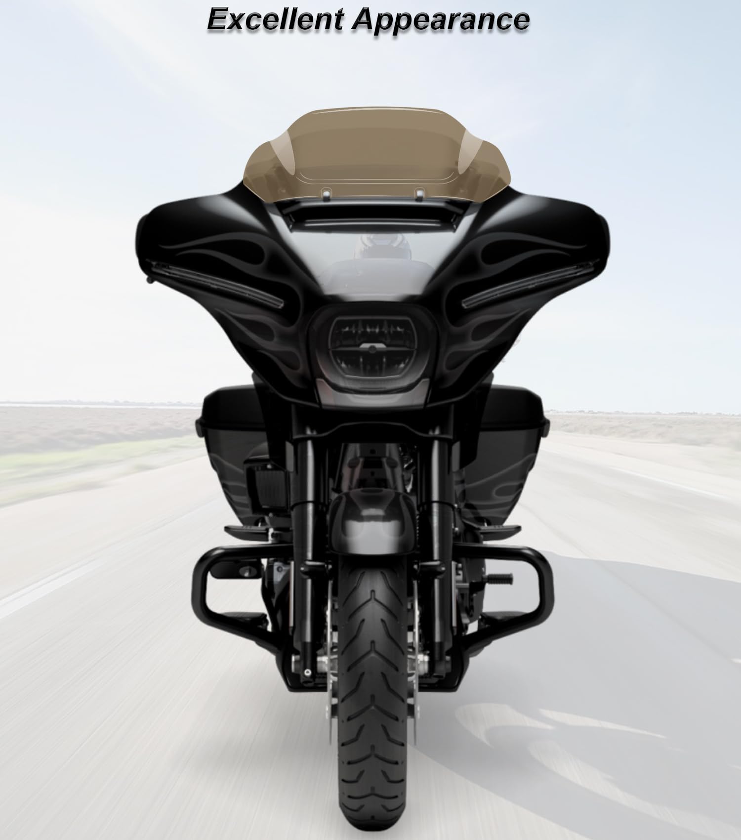 Bulle Sport High-Road 22109 Puig Pour Harley Davidson Street Glide FLHX 2024 Et