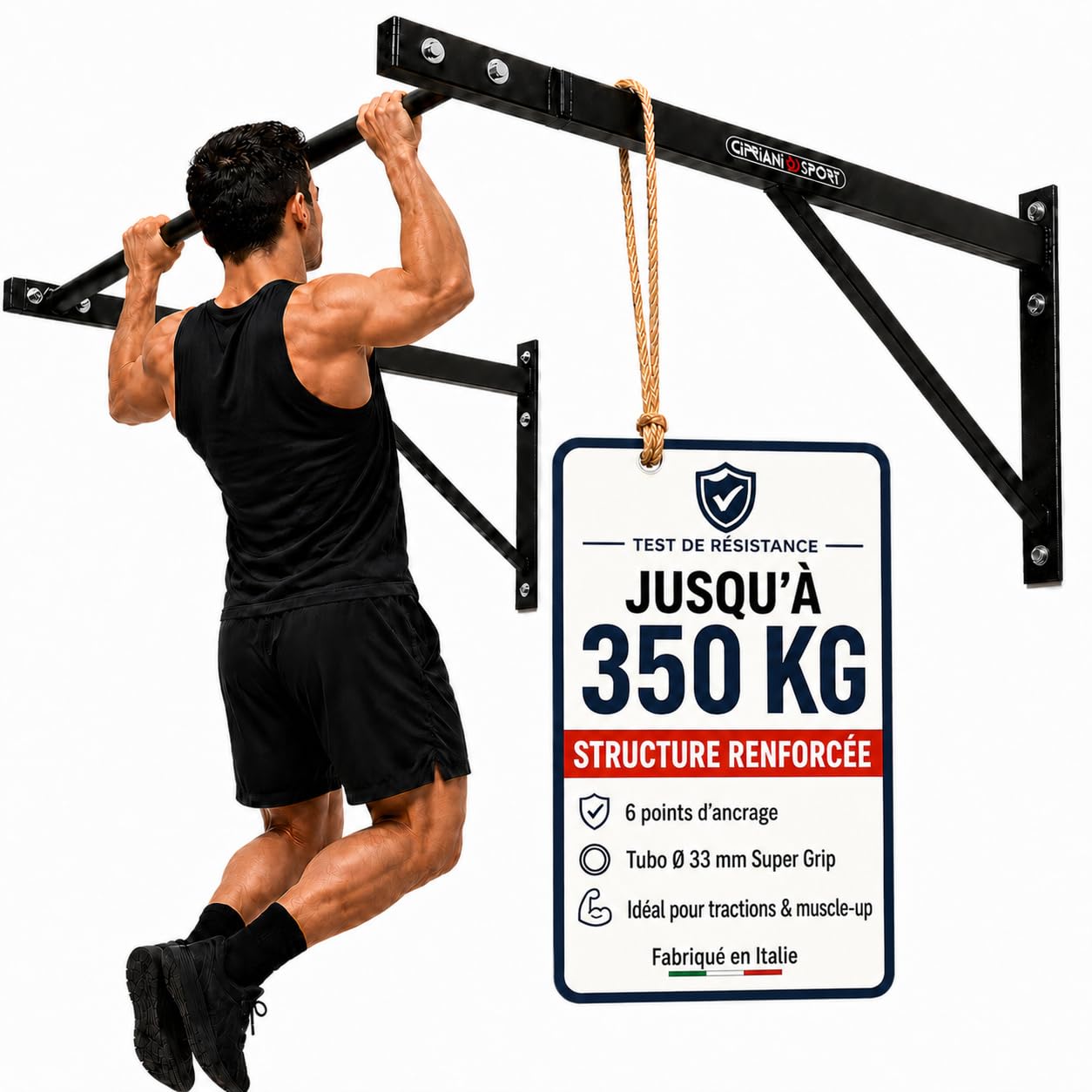 Barre de traction murale professionnelle Calisthenics Home Workout pour salle de sport Muscle up Pull up
