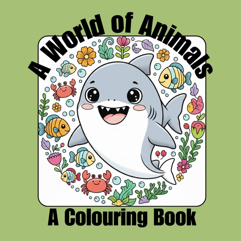 A World Of Animals: The Colouring Book