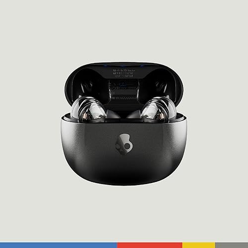 Miniatura 2 de Skullcandy Rail ANC - Auriculares inalámbricos con cancelación de ruido, batería de 27 horas, micrófono, funciona con dispositivos iPhone Android y