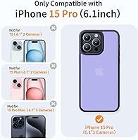 Vista 99 de Yriklso Strong Magnetic Case for iPhone 11 [Compatibilty with MagSafe] Protective Shockproof Cover Phone Case for iPhone 11 6.1" Frosted Purple