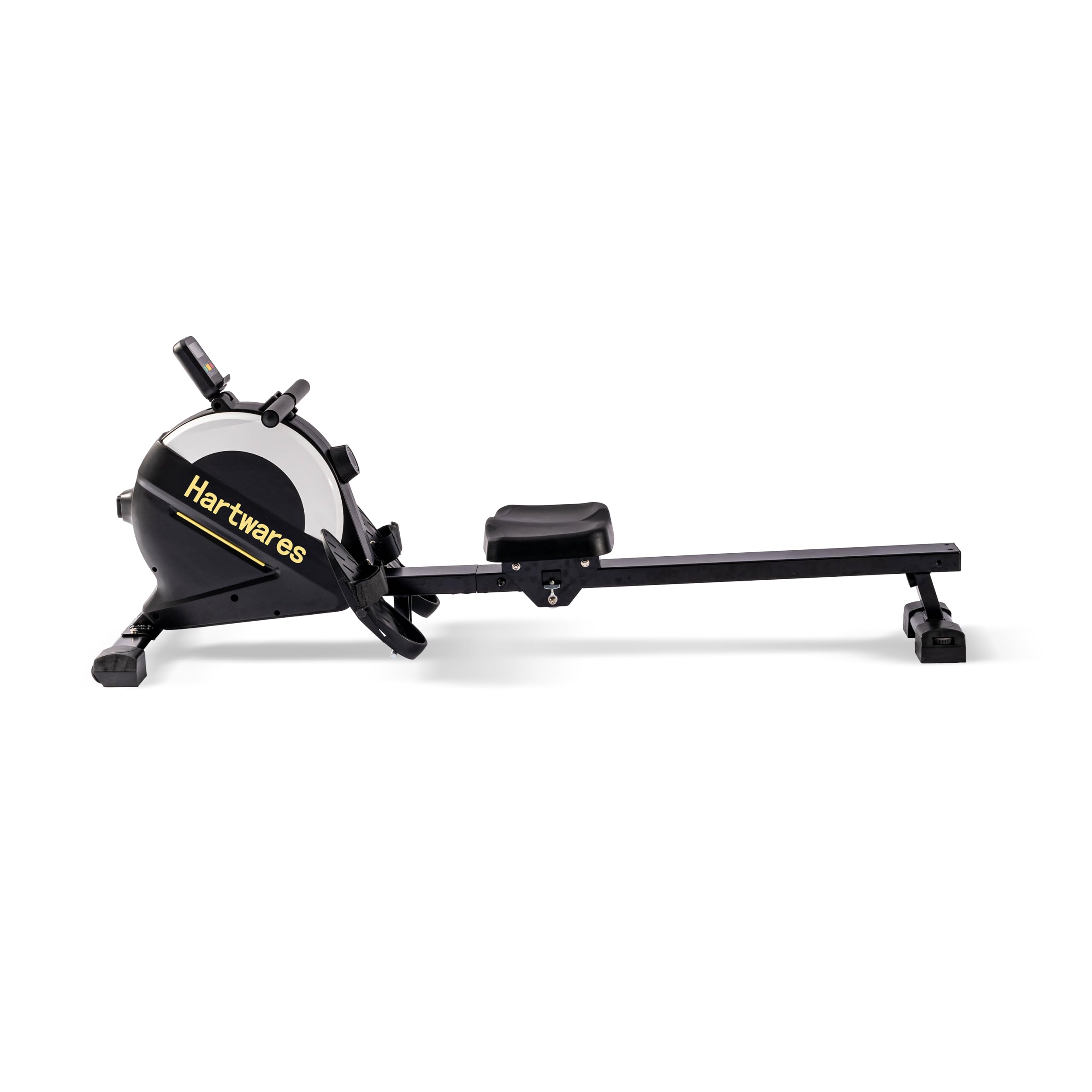 Rowing Machines for Home,Hartwares Magnetic Rowing Machine with 77lbs High Resistance Rowing Machine,16 Levels of Quiet Resistance,Rower Machine for Home Row Machine,App Compatible,LCD Monitor