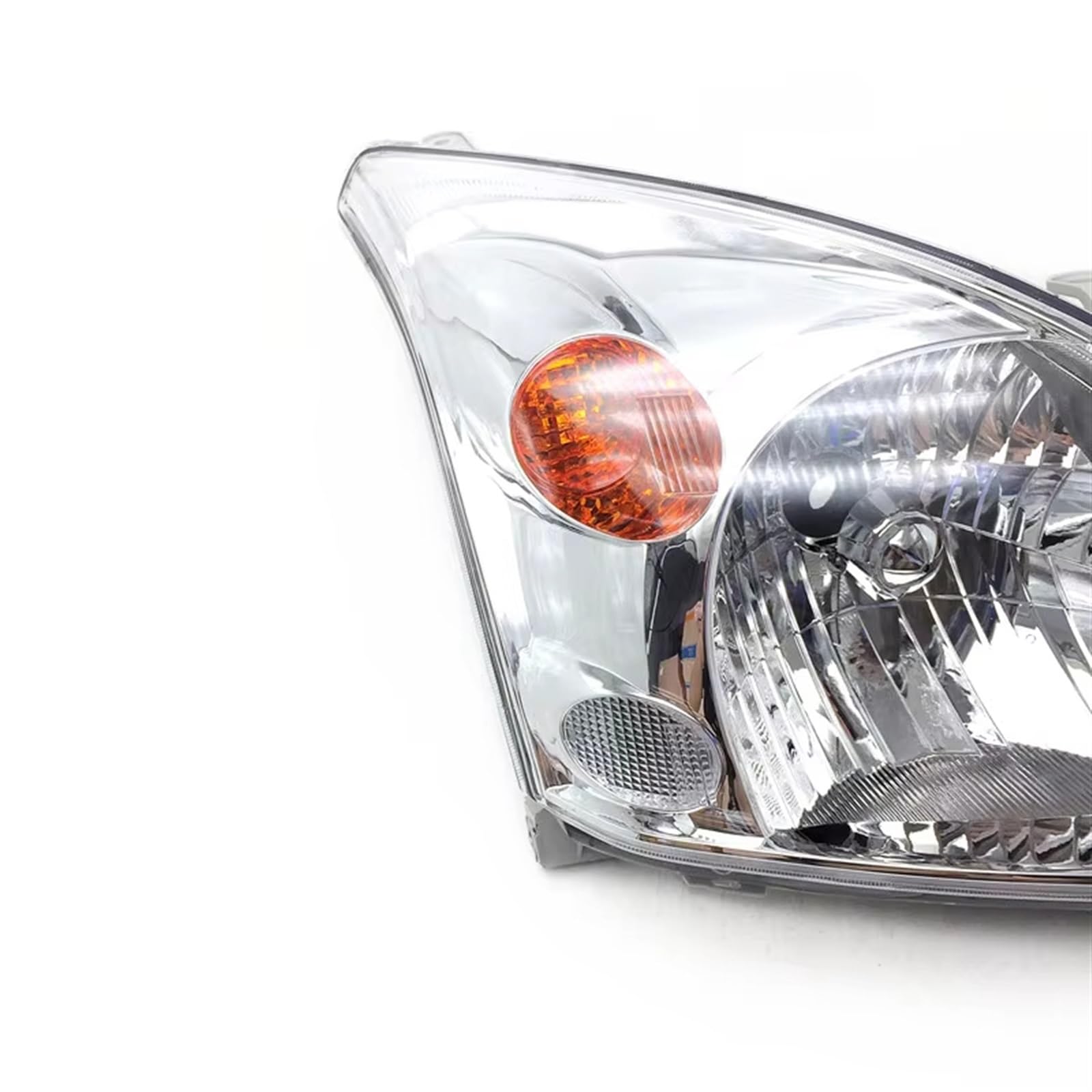 Faros Delanteros Conjunto Faro Delantero para Toyota para Land para Cruiser para Prado 120 2002 03 04 05 06 07-2009, Faro Delantero para Parachoques Delantero Faro(Right Side Electric)