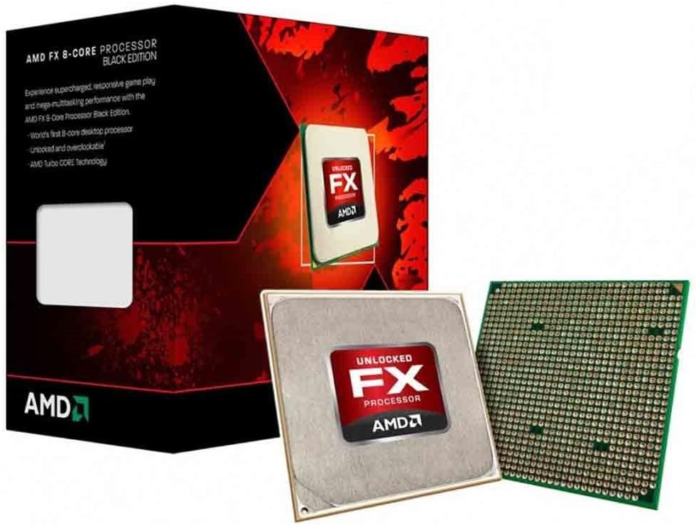 AMD FX-8320E Black Edition Hex Core CPU (Socket AM3+, 3.20GHz, 8MB, 95W, AMD Turbo Core Technology, AMD Balanced Smart Cache)