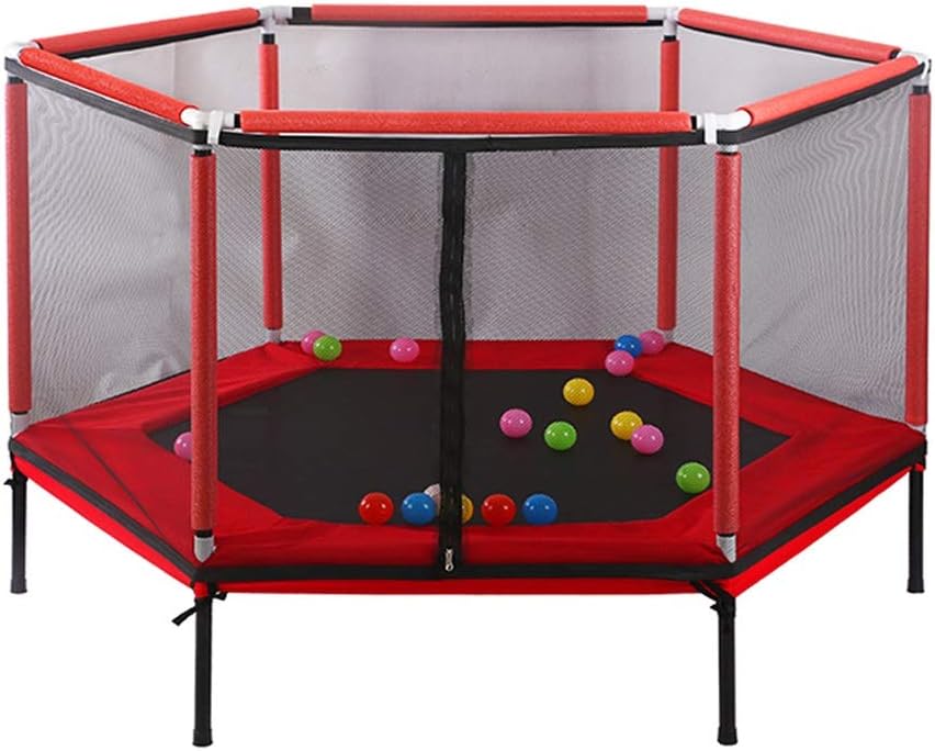 Trampolino per bambini con recinzione