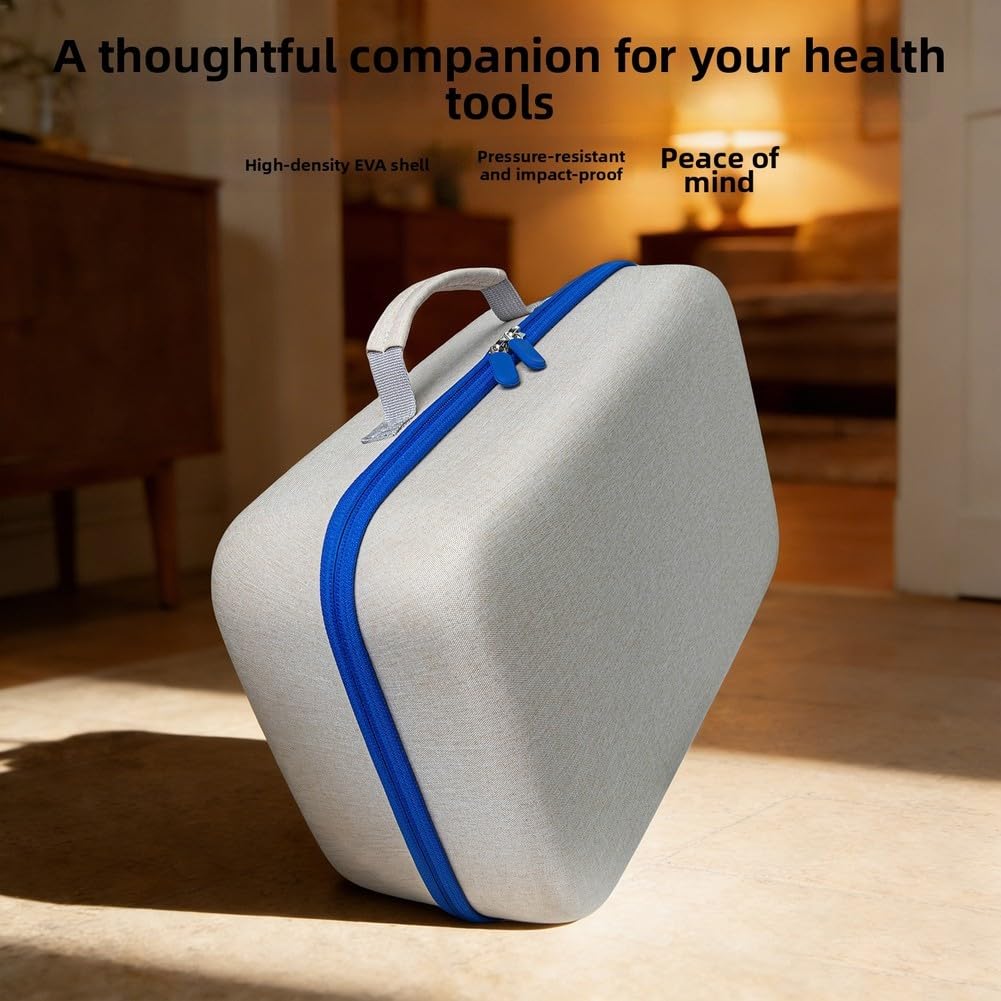 Borsa da viaggio per nebulizzatore NE-C900 e NE-C28C900N con guscio resistente e layout interno spazioso in rete (GC-1036 bianco)