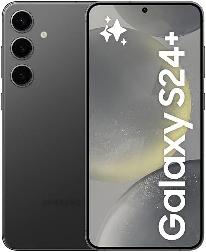 Samsung Galaxy S24+ 5G Smartphone Dual-SIM RAM 12 GB / Interner Speicher 256 OLED-Display 6.7" 3120 x 1440 Pixel 120 Hz Triple-Kamera 50 MP 10 front camera Onyx Black