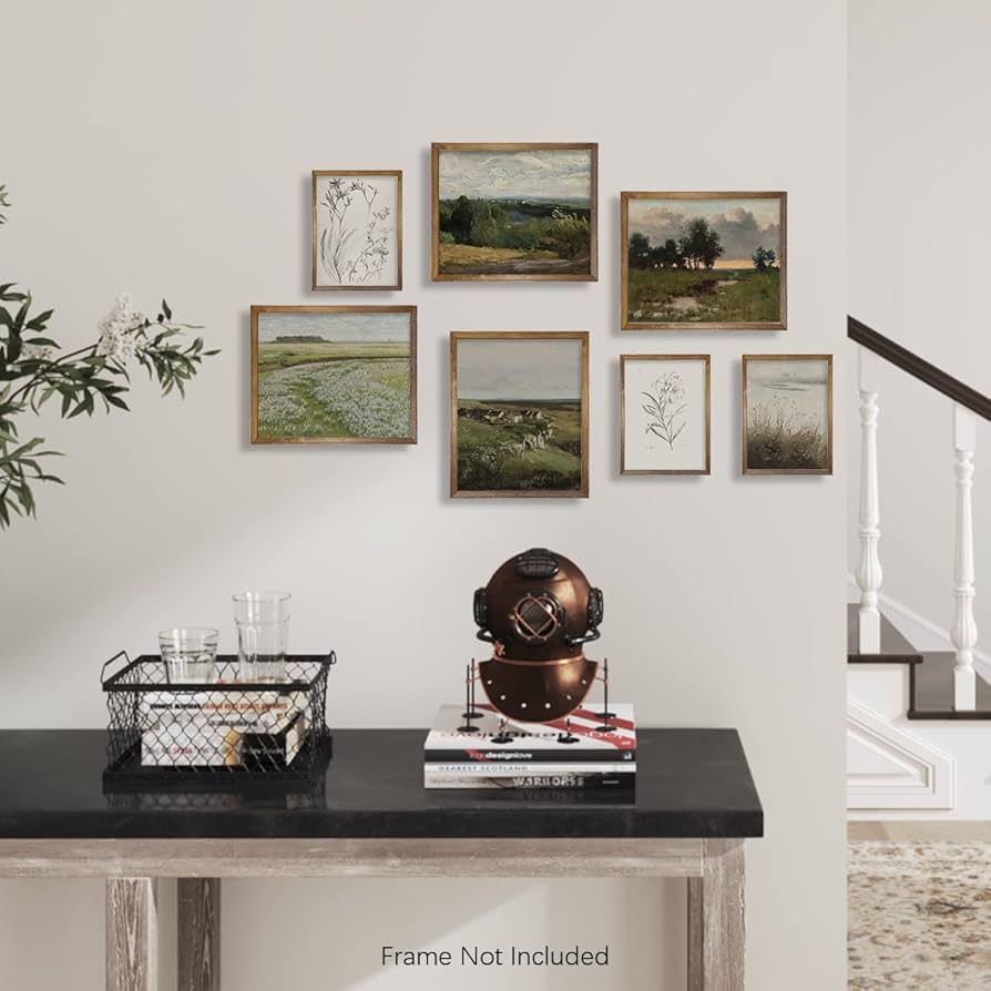 Amazon.com: French Country Wall Art Decor 11x14 - Boho Art