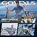 Gomexus Ra600 Trolling Reel,85lbs Max Drag,9bb+2rb Ultra Smooth Smooth,2 Speed Gear Ratio 5.0:1/2.0:1 for Tuna Fishing
