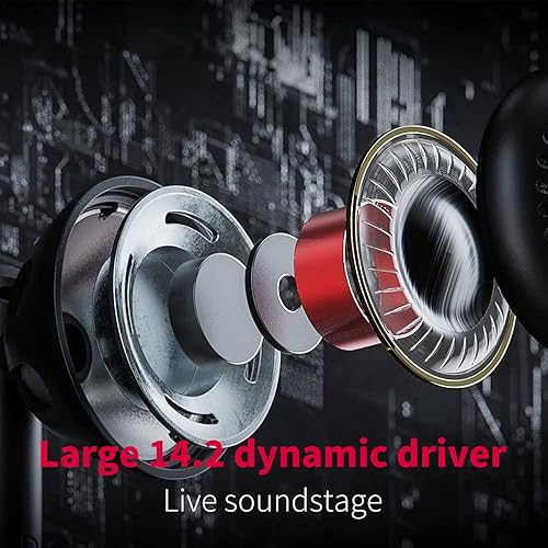 Miniatura 3 de FiiO FF5 Auriculares intrauditivos dinámicos basados en carbono con sonido claro y amplio escenario de sonido con cable MMCX de 0.138 in/0.173 in,