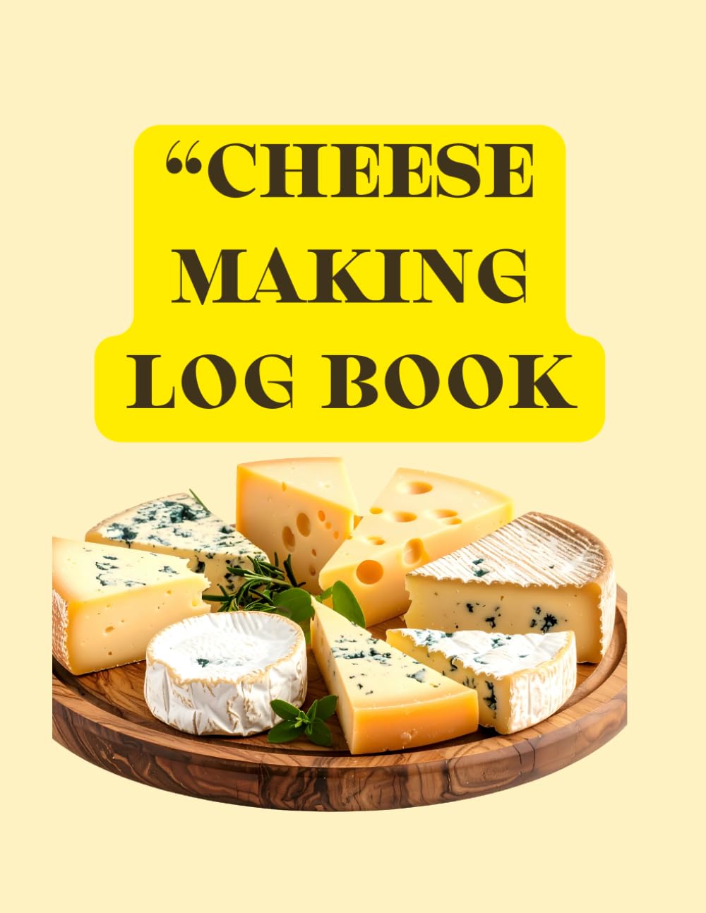 CHEESE MAKING LOG BOOK: Artisan Cheesemaker's Journal to Track Milk Types, Weight, Fermentation and Aging Processes | Craft Cheese Recipe Log and Production Tracker