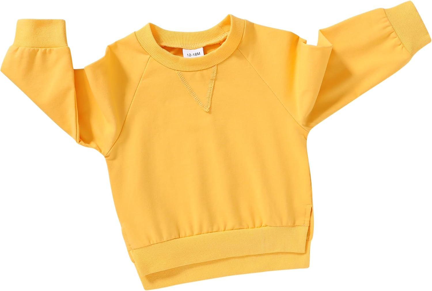 Happy Town Toddler Baby Boy Girl Sweatshirt Fall Outfits Long Sleeve Crew Neck Solid Top Pullover Blouse Shirt Clothes Happy Town Toddler Baby Boy Girl Sweatshirt Fall Outfits Long Sleeve Crew Neck Solid Top Pullover Blouse Shirt Clothes