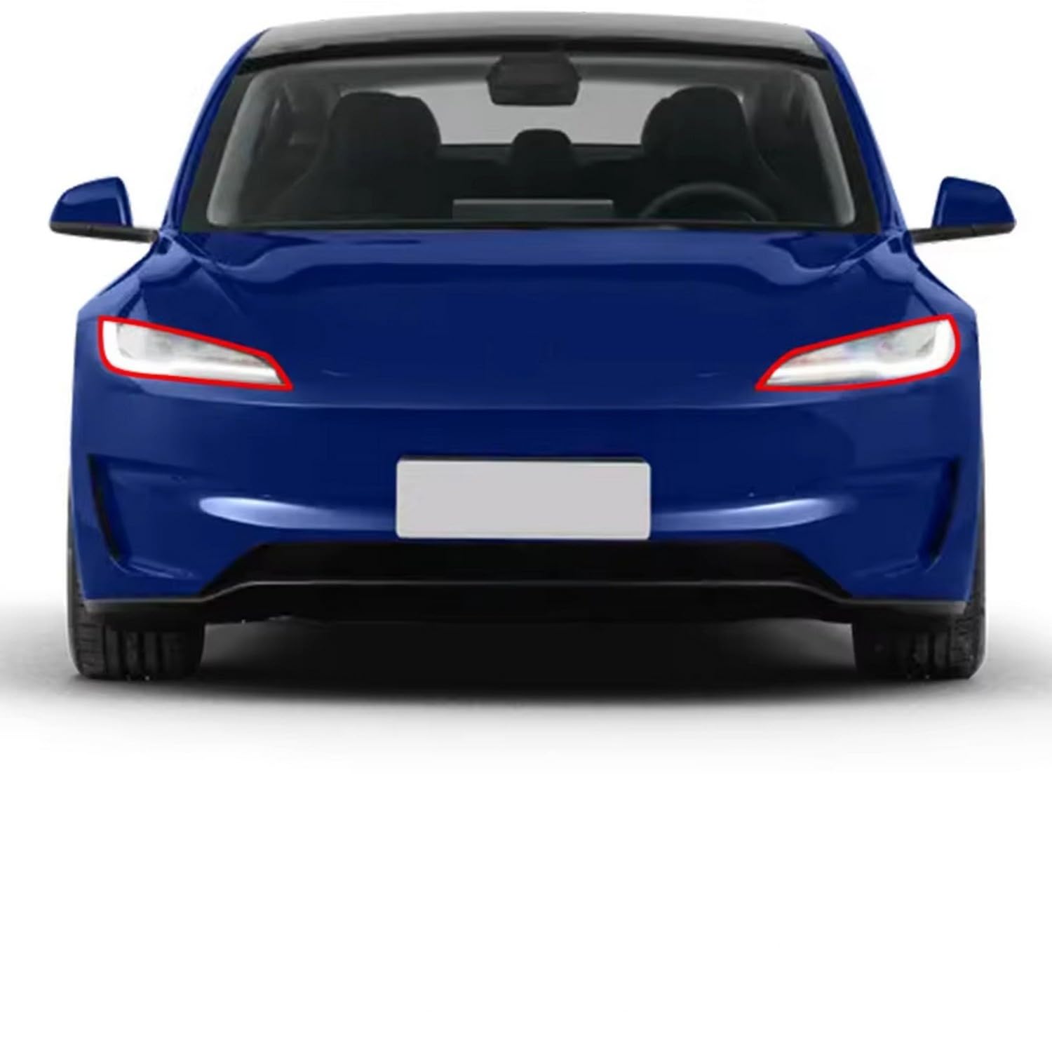 Film de phare TPU pour Tesla Model 3 Highland 2024 protection anti-rayure