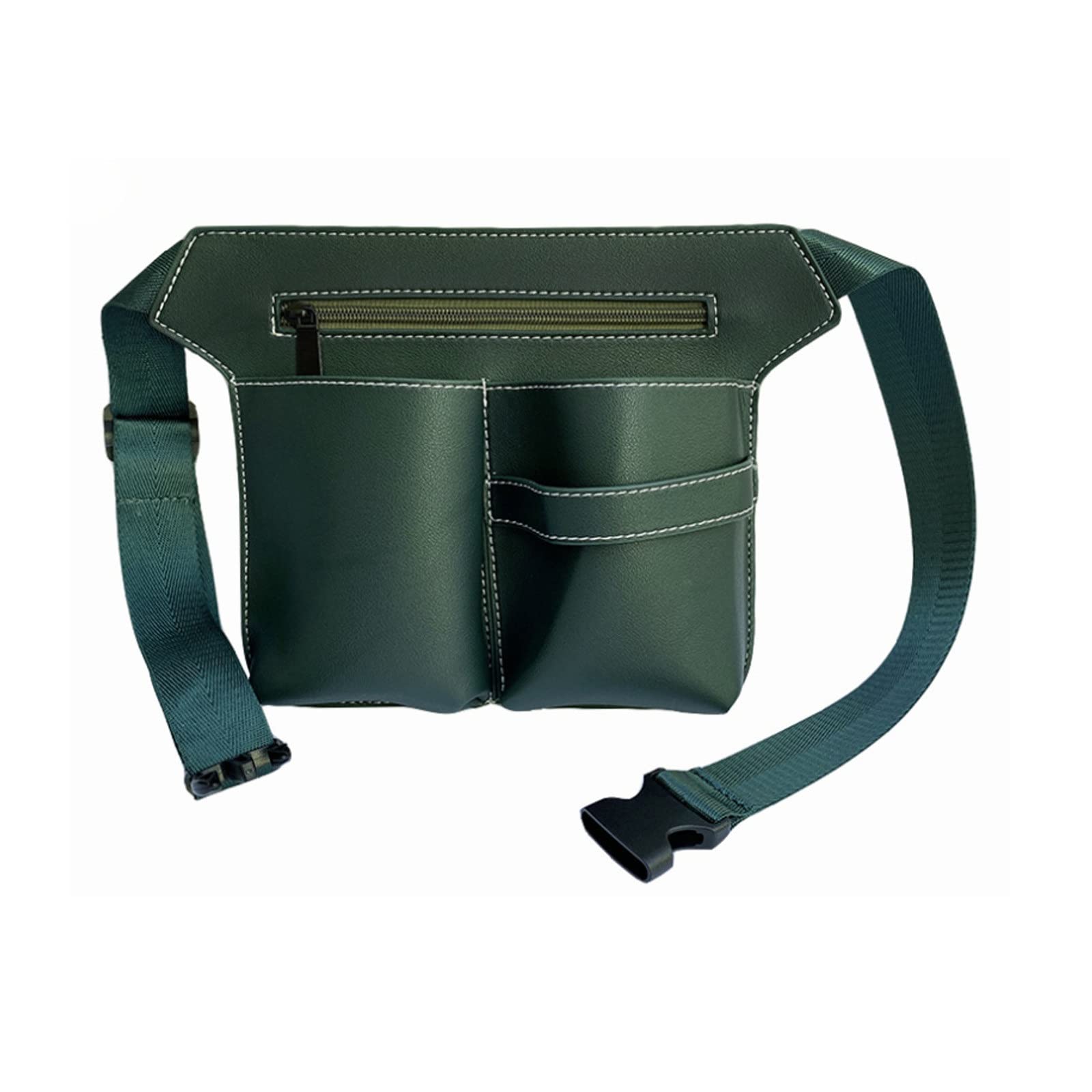 FDEFIRTFG Hairdressing Tool Belt Bag, Scissor Holster Waist Bag for Hairdressing Salon for Hairdressers(Green)