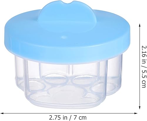 Miniatura 5 de Hemoton 4pcs Huevo Pocher Tazas Huevo Picaduras Molde Huevo Cocción de Vapor Cocina Cocina Desayuno Utensilio de Cocina para Huevos Pochados Poched