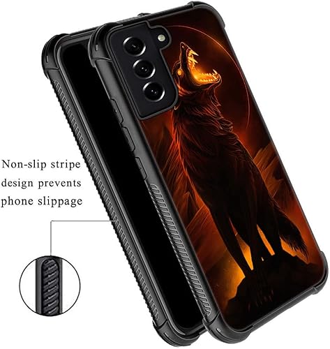 Miniatura 8 de Funda para Samsung Galaxy S22 Ultra, funda retro para Samsung S22 Ultra, plexiglás de cuatro esquinas a prueba de golpes para Samsung S22 Ultra de