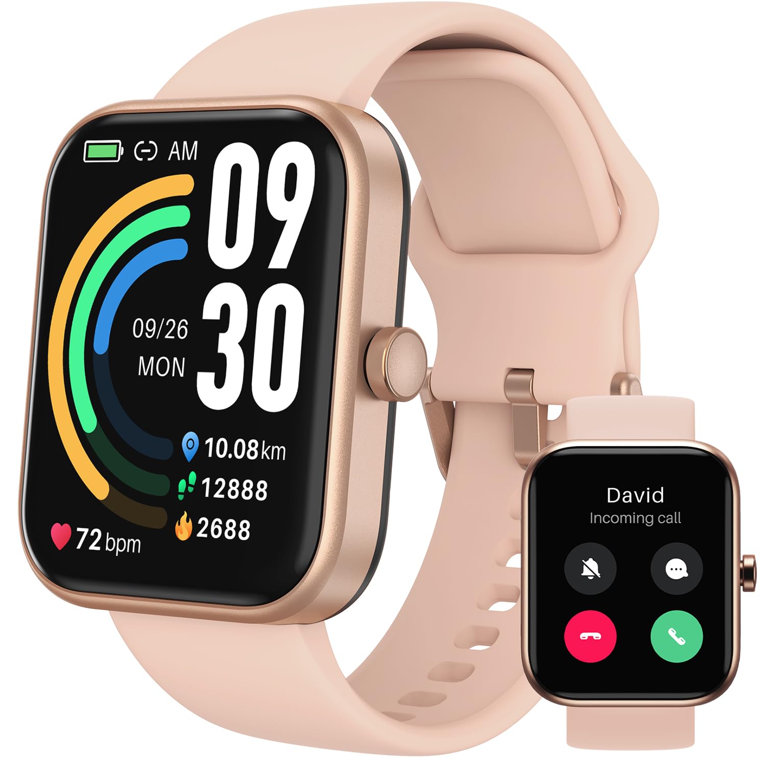 TOZO 2025 New Upgraded Smart Watch for Men Women for iPhone Android 1 83 Fitness Tracker Bluetooth Call