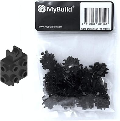 MyBuild Bricks Toy Building Blocks Build Robot Mecha Frame New Creation Mech Socket and Clip Pivot Joints 18 Pieces F504