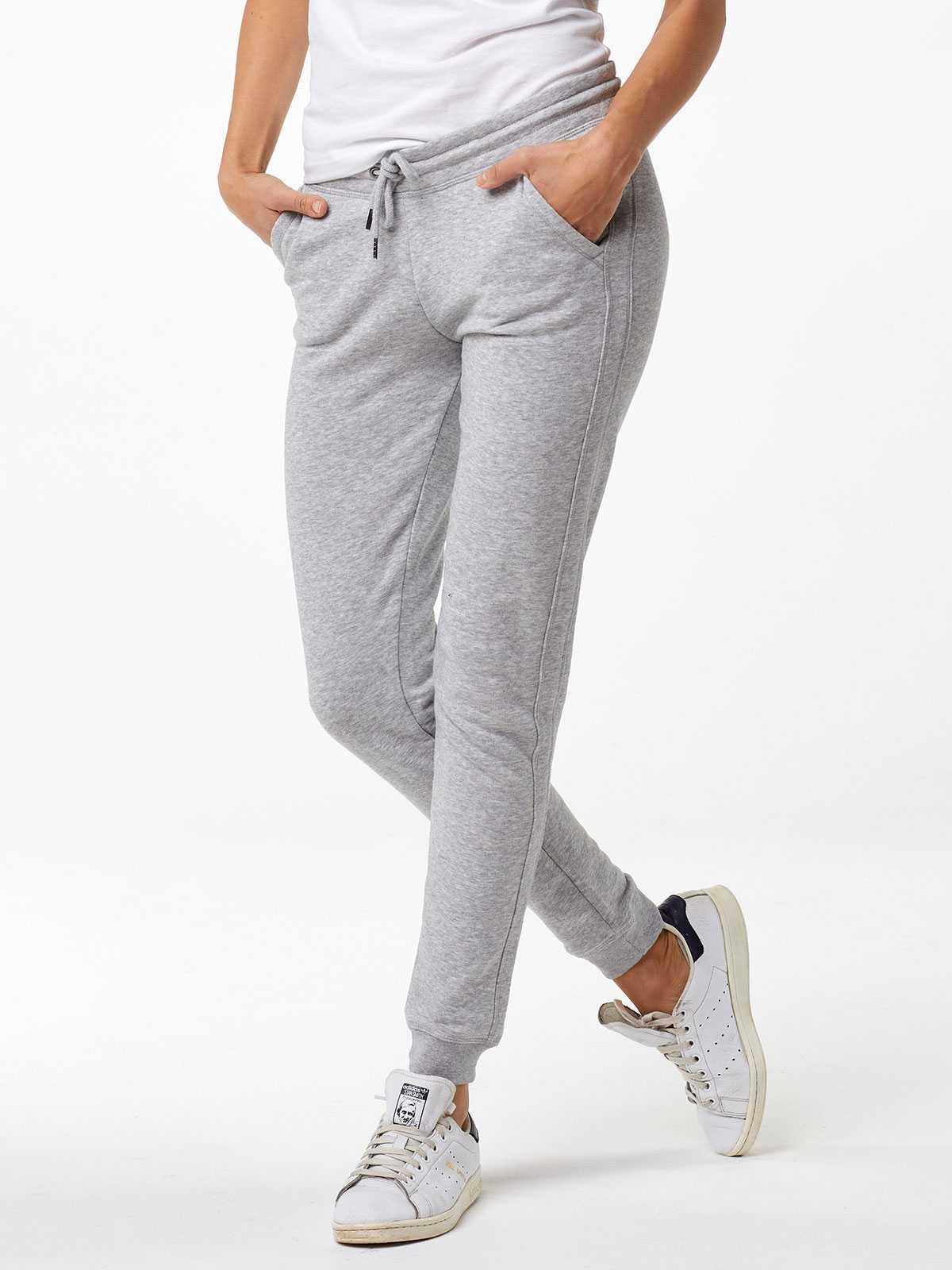CHEMAGLIETTE! Pantaloni Tuta Donna - Sportivi per Palestra Running Calcio Jogging, Pantalone Cotone,Non Felpati Internamente con Tasche, Fondo Stretto in Costina Jogpants