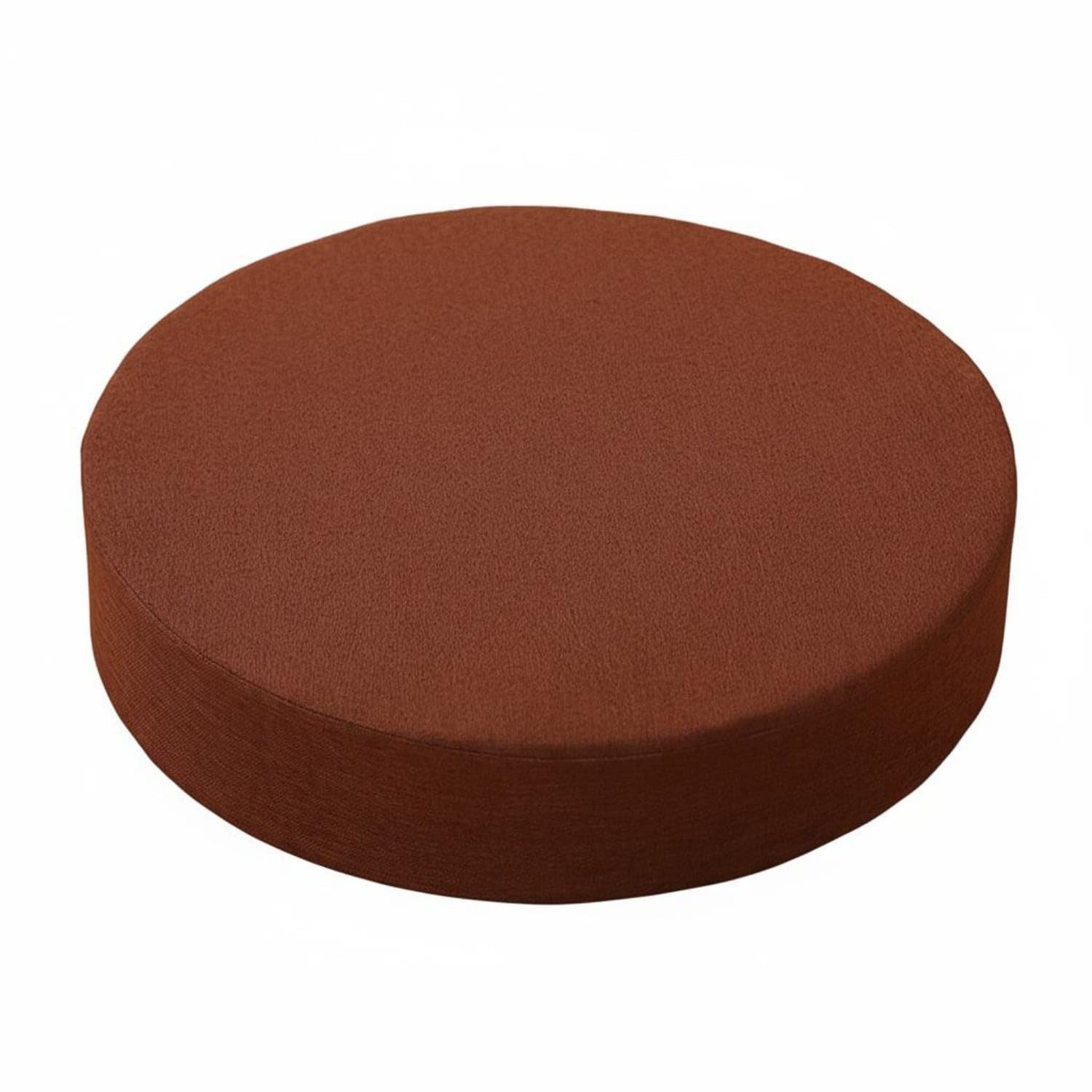 Removable Washable Cover Japanese Tatami Cushion Breathable Linen Textile Round Meditation Cushion Retains Shape Thick Floor Pouf All-Season Comfort for Meditators,Tea Room, Coffee, 30x10cm-image-32