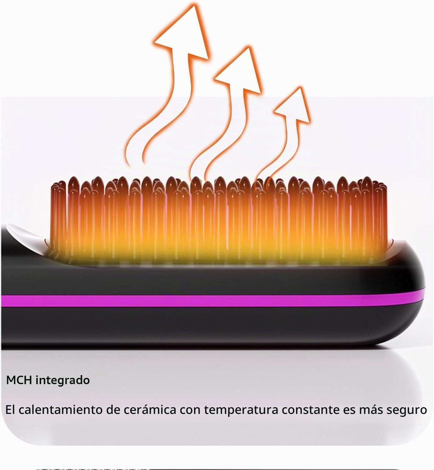 suavelia cepillo pelo corto,cepillo inalambrico pelo suavelia,Bellabrush Pro Hair Brush,heated Hair Brush,Adjustable Temperature Anti-Scald,cordless Hair Straightener,Portable Straightener
