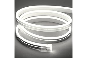 Neon Silicone Flexible Strip Light, 6500K White
