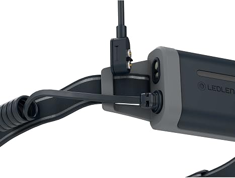 Ledlenser NEO5R Şarjlı Kafa Feneri - Gri
