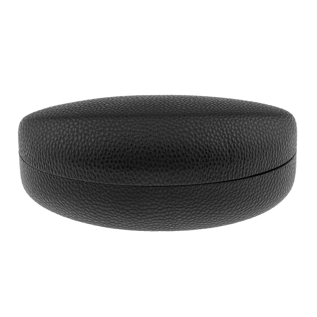 Durable Metal Women Men Sunglasses Eyeglasses Hard Case Reading Eye Glasses Protector Storage Box Black-image-25