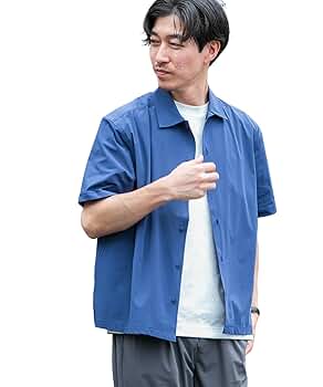 セットアップ ITEMS URBAN RESEARCH ベージュ半袖シャツ L