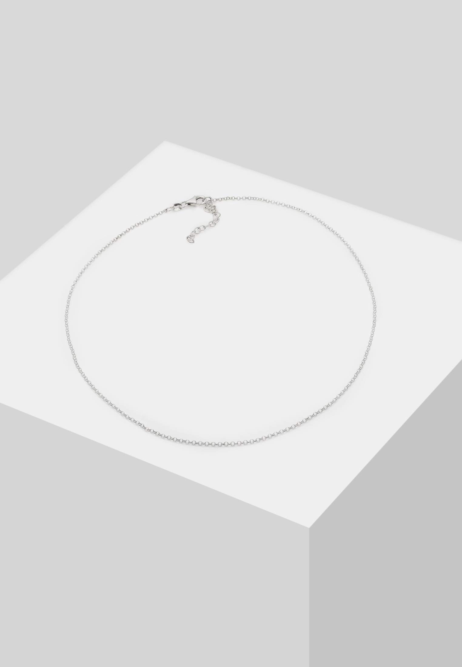 Elli Collar Mujer Gargantilla Básica en Plata Esterlina 925
