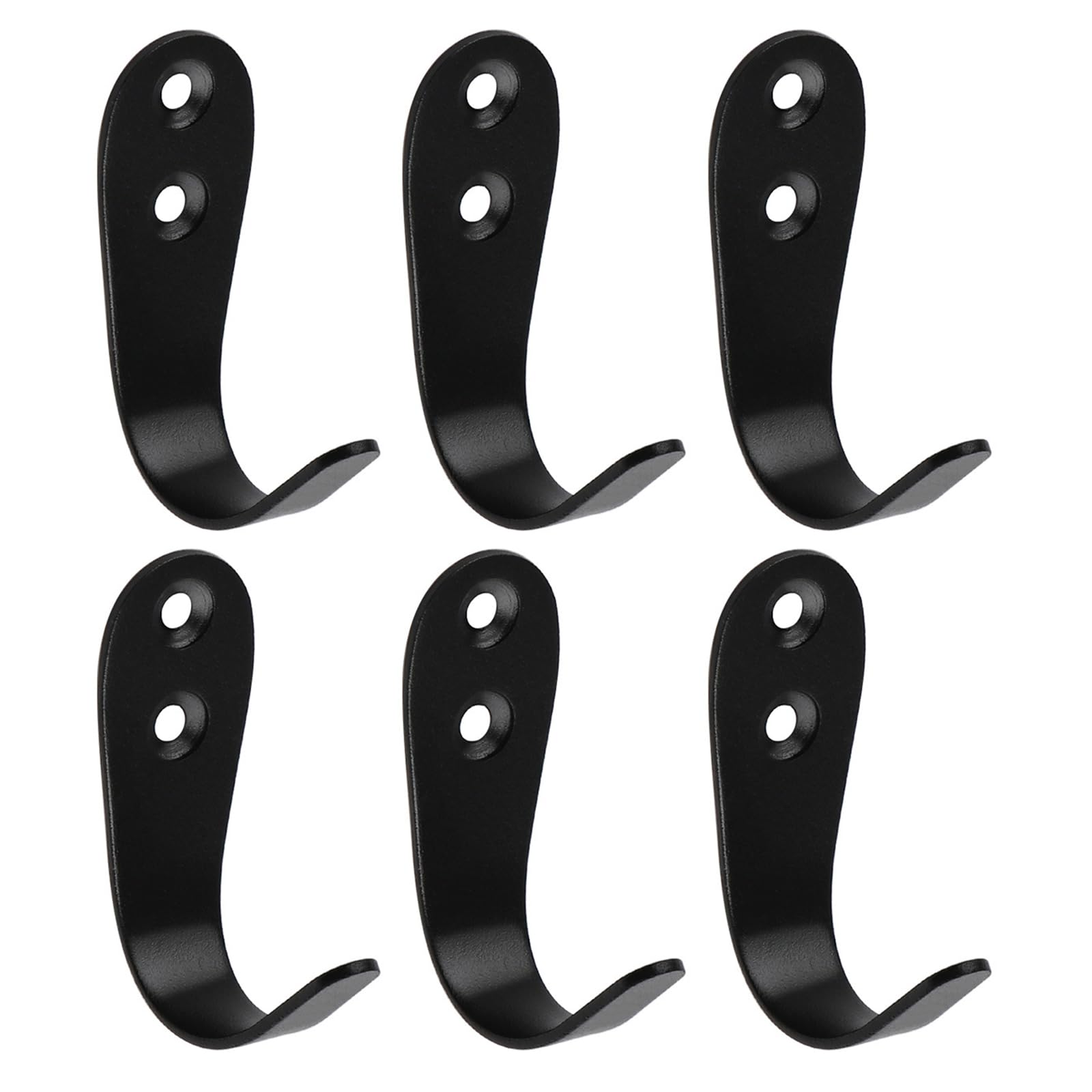 Yrohgkpn Black Practical Sturdy Door Hook Rack For Home Storage Solution Accessory For Renters And Student With Sturdy Designs Space Saving