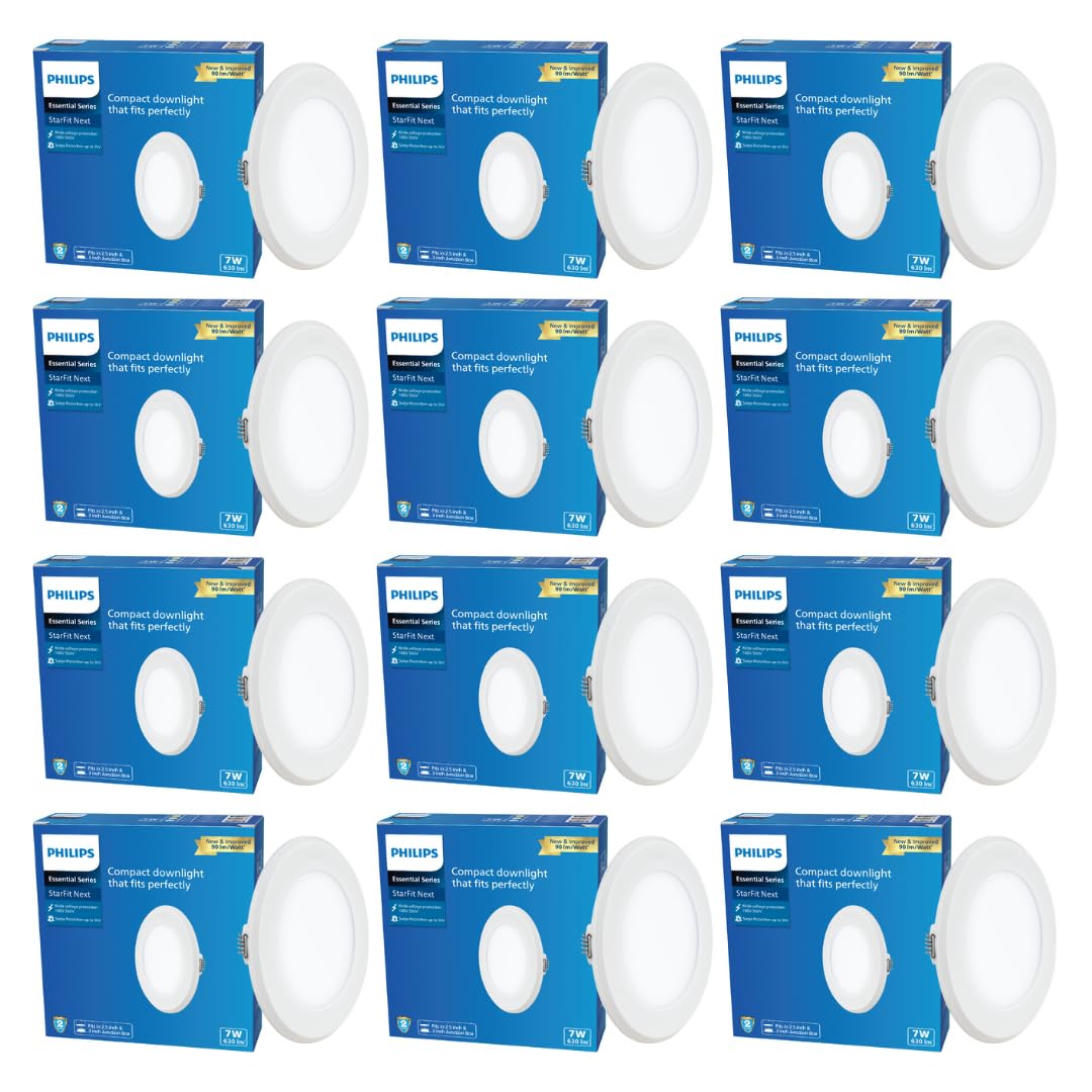 Philips 7W LED Downlighter - Natural White -7 Philips 7W LED Downlighter - Natural White -7