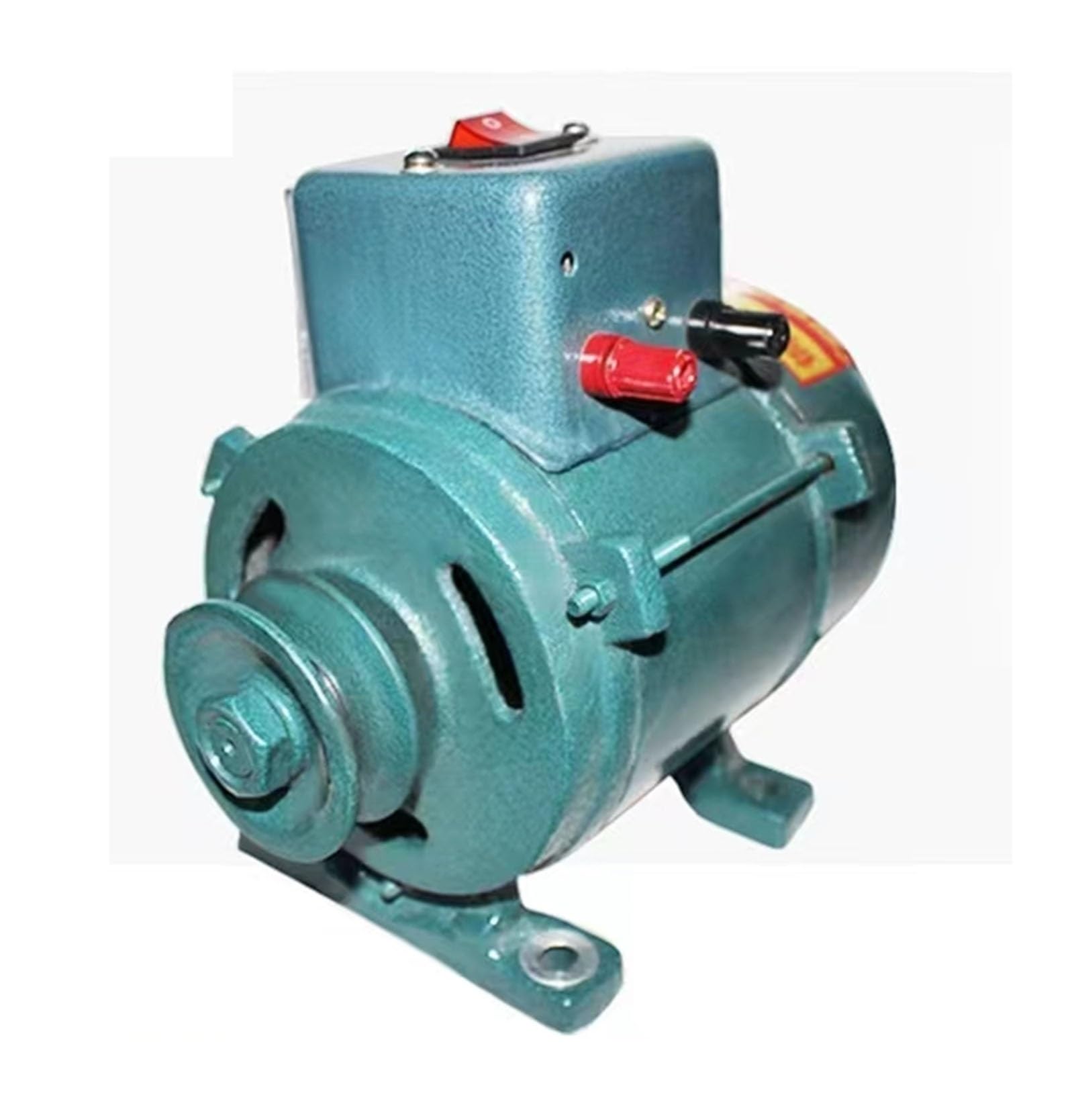 Generador 7000W 220V Sin Escobillas Con Imán Permanente, Bobina De Cobre, 50Hz Transmisión Por Correa, Compatible Con Motor De Gasolina O Diésel, Para Iluminación