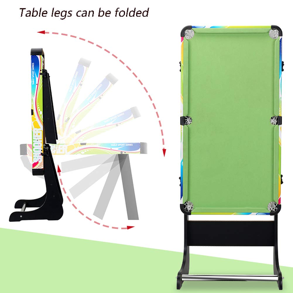 Amazon | 4-In-1コンビネーションゲームテーブル、マルチ折りたたみ式